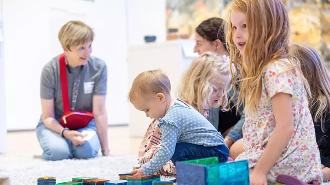 Image: Story Time in the Galleries