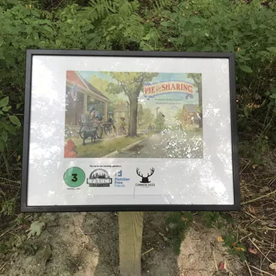Image: StoryWalk Comes to Leddy Park