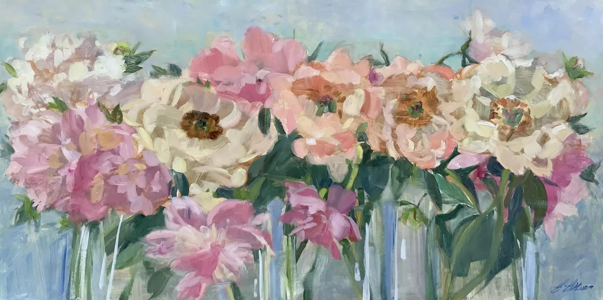 "Peony Profusion" by Elizabeth Allen