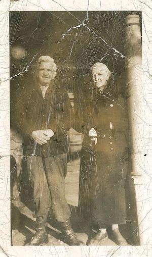 Susie Wilson with her fourth husband, Fritz Krebser - COURTESY OF MARY JANE KREBSER