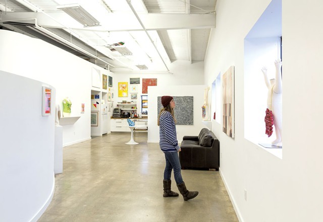Taking in the vibe at South Gallery - FILE PHOTO: MATTHEW THORSEN