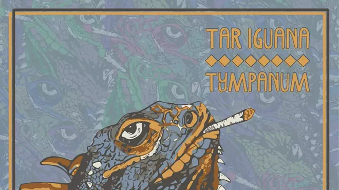 Image: Tar Iguana, Tympanum