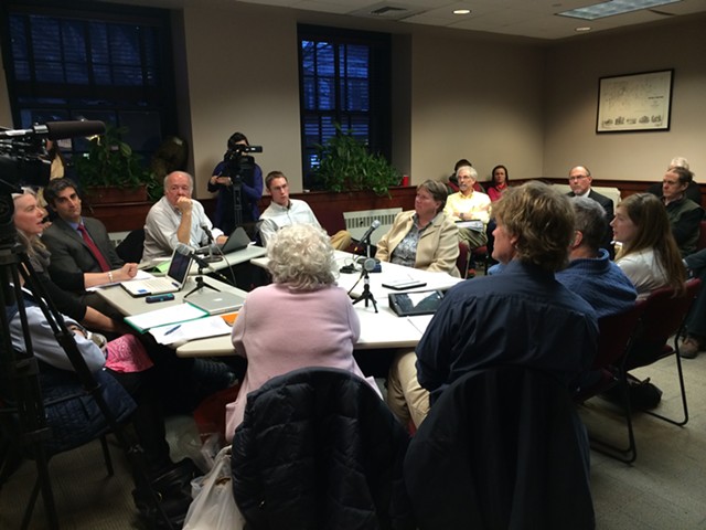 The Burlington City Council discussed Burlington Telecom financing in an executive session Monday evening. - ALICIA FREESE