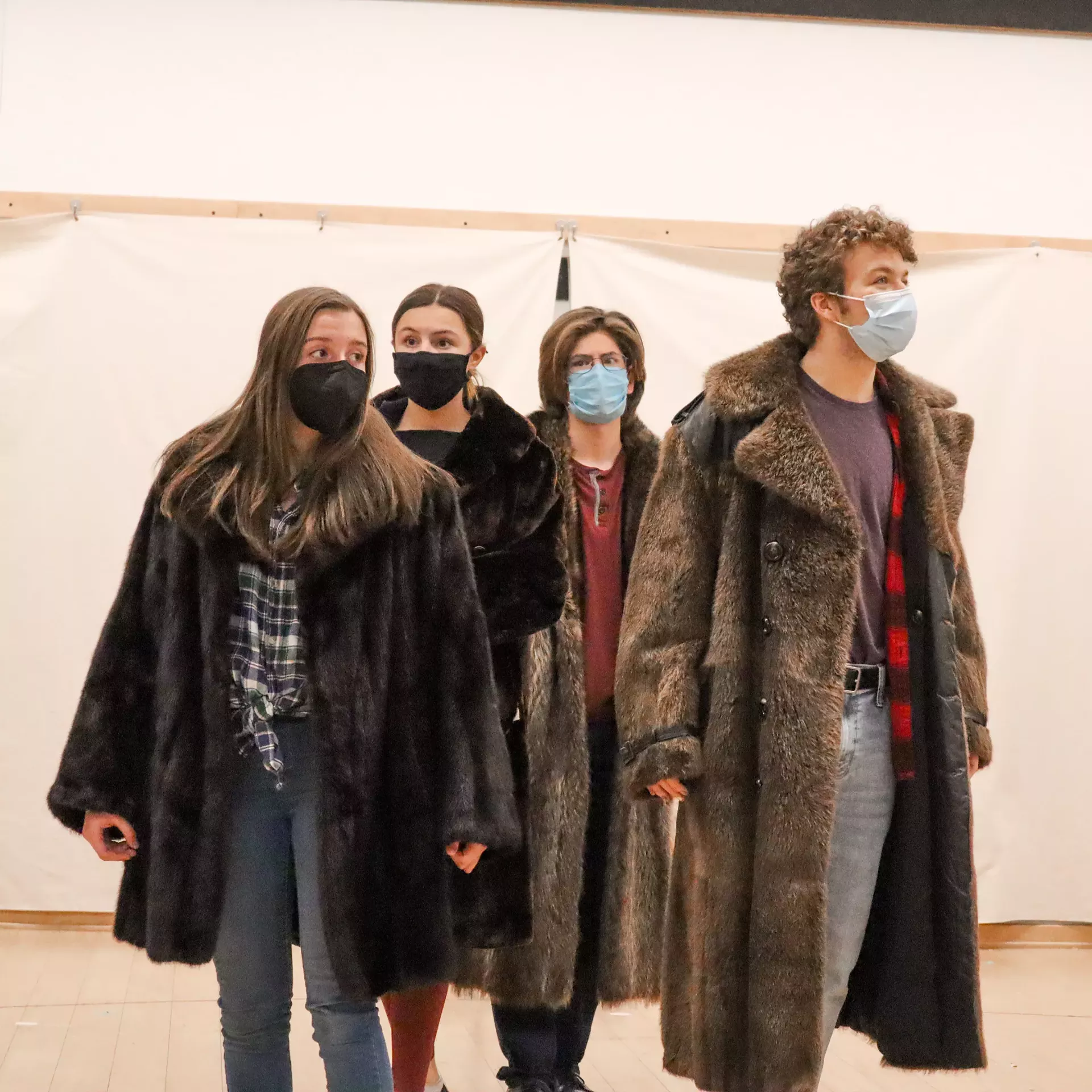 Lia Hammond, Cordelia Durand, Hugh Wendling and Eli Cowie