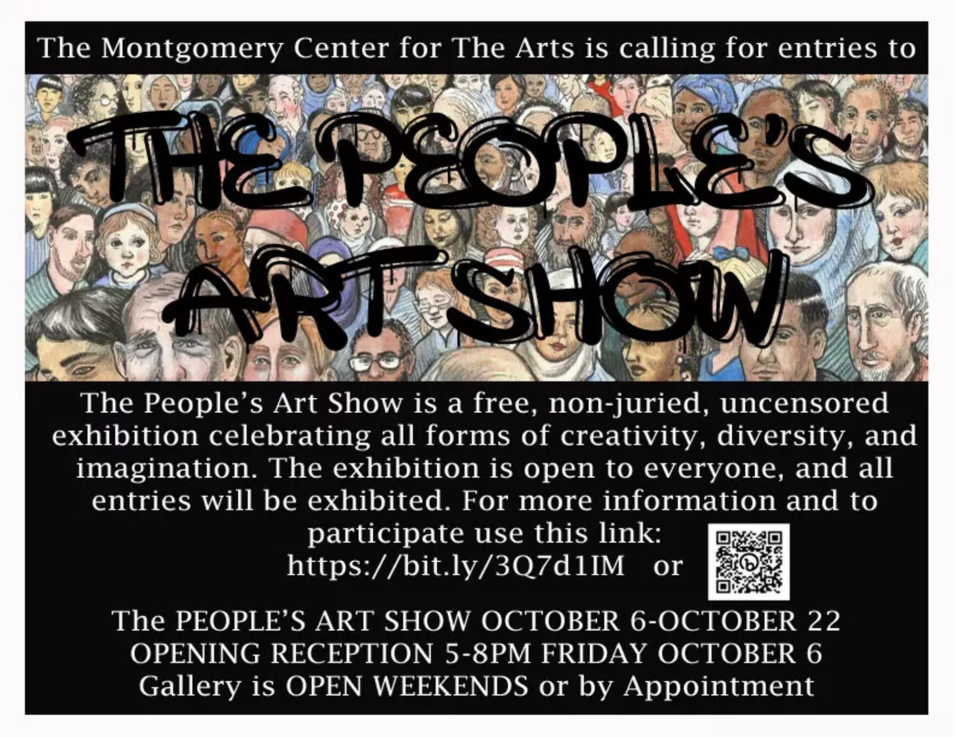 The People's Art Show poster