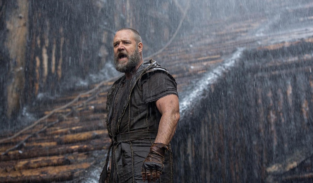 The Rain Must Fall: Crowe plays a conflicted version of the patriarch in Aronofsky's take on the Flood story.