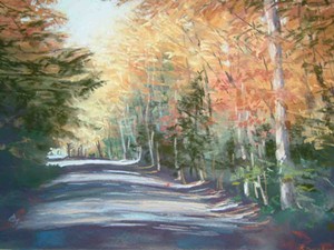 COURTESY OF THE HARTNESS GALLERY - "The Road Home" by Kathrena Ravenhorst-Adams