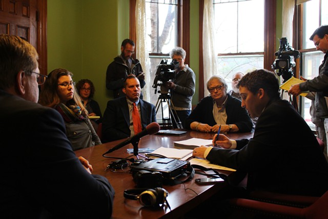 The state canvassing committee meets in Montpelier Wednesday to certify the 2014 election results. - PAUL HEINTZ