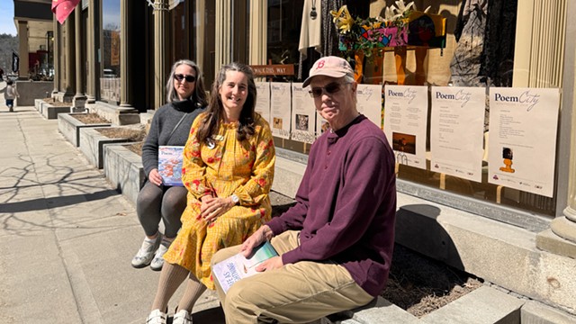 Stuck in Vermont: Visiting the Kellogg-Hubbard Library’s PoemCity in Montpelier During the Month of April