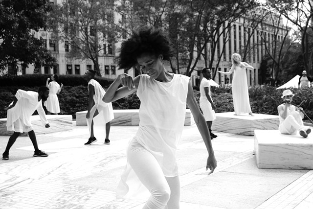 "ON DISPLAY," performed at Federal Plaza in New York City - COURTESY OF CHARLOTTE JONES