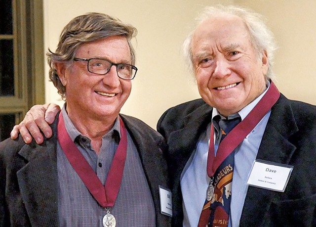 Bill Maclay (left) and David Sellers - PHOTO: CAROLYN BATES