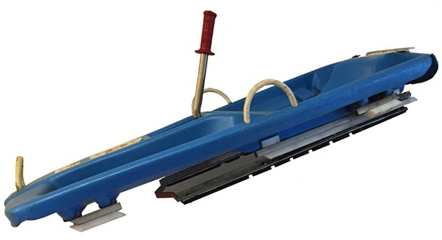 A 20th-century sled - SALLY POLLAK