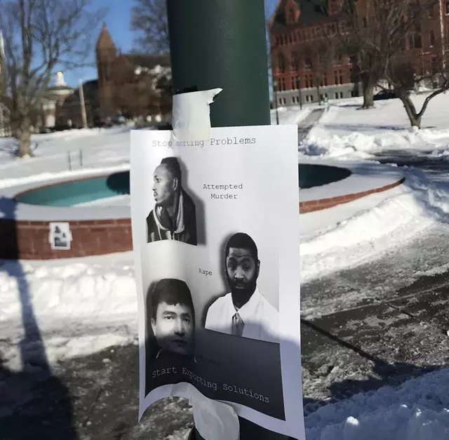 UVM Administrators Decry 'Racist' Flyers Posted on Campus