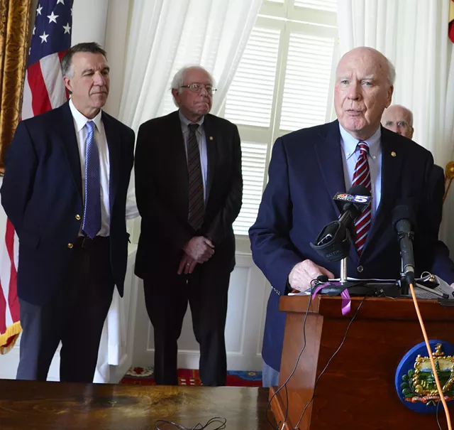 Leahy, Sanders Vote Against Deal to Reopen Federal Government