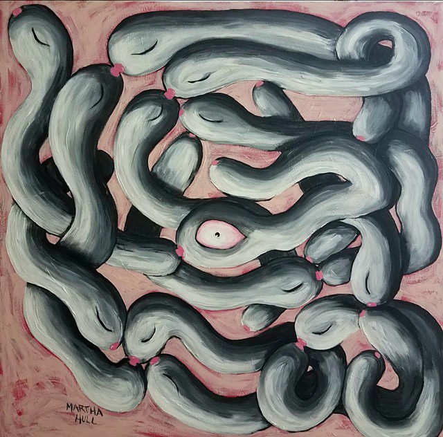"Worm Orgy," by Martha Hull - MARTHA HULL