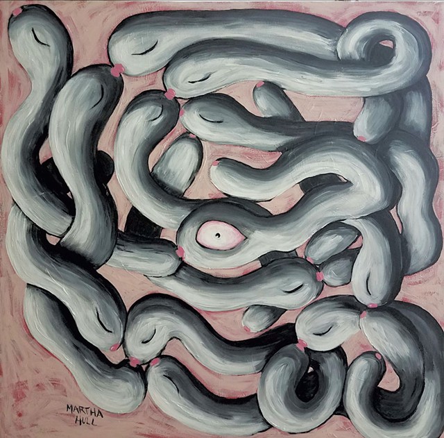 "Worm Orgy" by Martha Hull