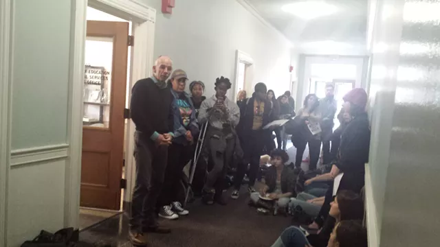 UVM Protesters Meet With Deans, University President During Daylong Occupation