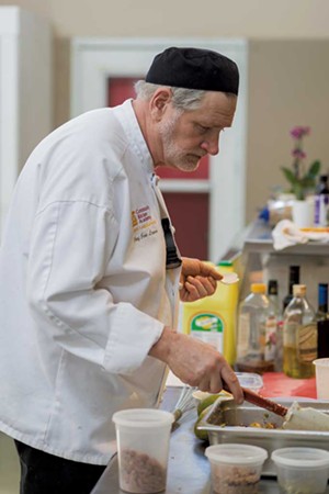 Chef instructor Jim Logan - PHOTOS: OLIVER PARINI