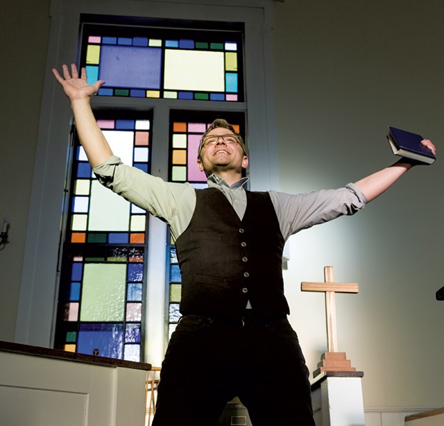 Andrew Butterfield as Pastor Paul - COURTESY OF PETER LOURIE