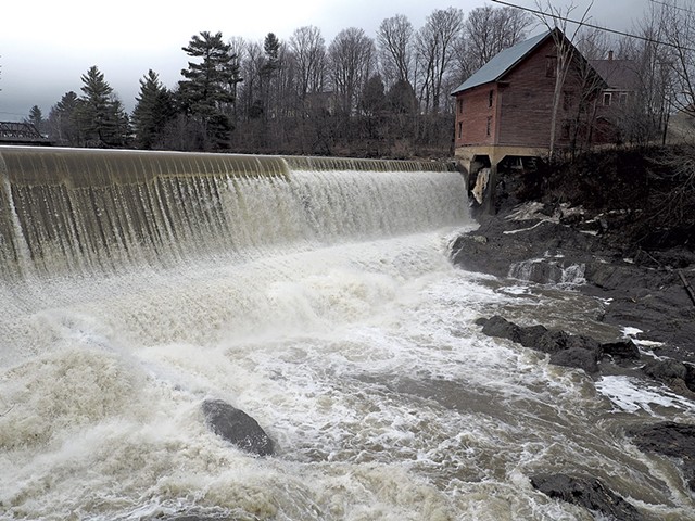 Dam on the Lamoille River