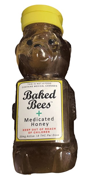 Baked Bees honey with THC - SALLY POLLAK
