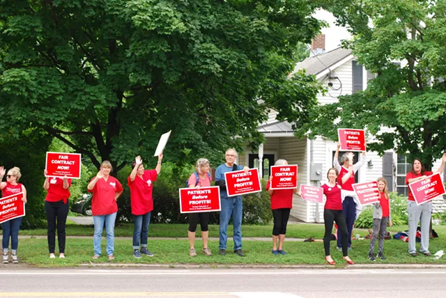 Nurses, UVM Medical Center Agree: Patients Should Feel Free to Cross Picket Line