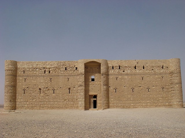 Qasr Al-Kharrana, a desert castle in modern-day Jordan - KYMELYA SARI