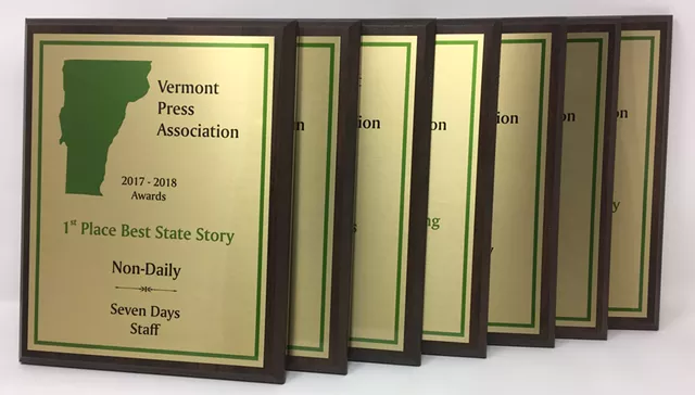 Seven Days Wins 18 Awards in Vermont Press Association Contest