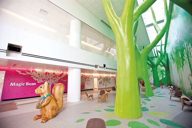 The Magic Forest at the Nationwide Children's Hospital - PHOTOS COURTESY OF NATIONWIDE CHILDREN'S HOSPITAL