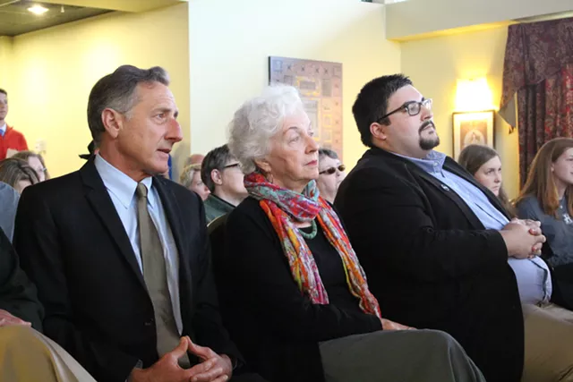 Clinton Campaign Draws Small Crowd in Burlington
