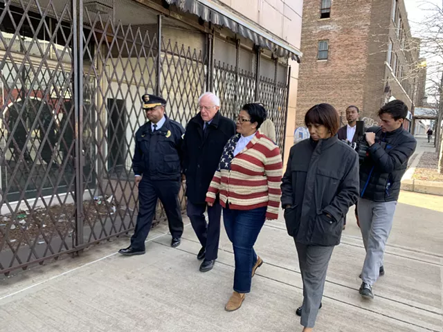 Campaigning in Indiana, Sanders Rips Trump's 'Cheap' Rhetoric