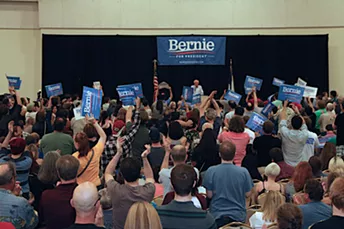 On Independence Day, Sanders Parades Through Iowa