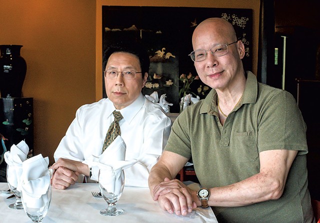 Eddie Lee (left) and Ting Ng - GLENN RUSSELL