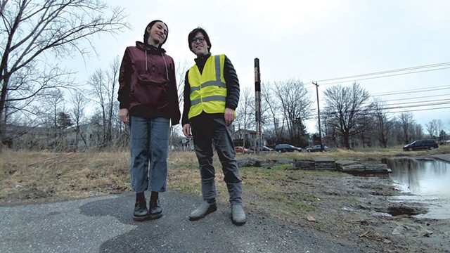 Mariel DiMidio (left) and Griffin Jones of Very Cool - JORDAN ADAMS