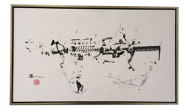 "Crushing Violence" by John Douglas - COURTESY OF 77 GALLERY