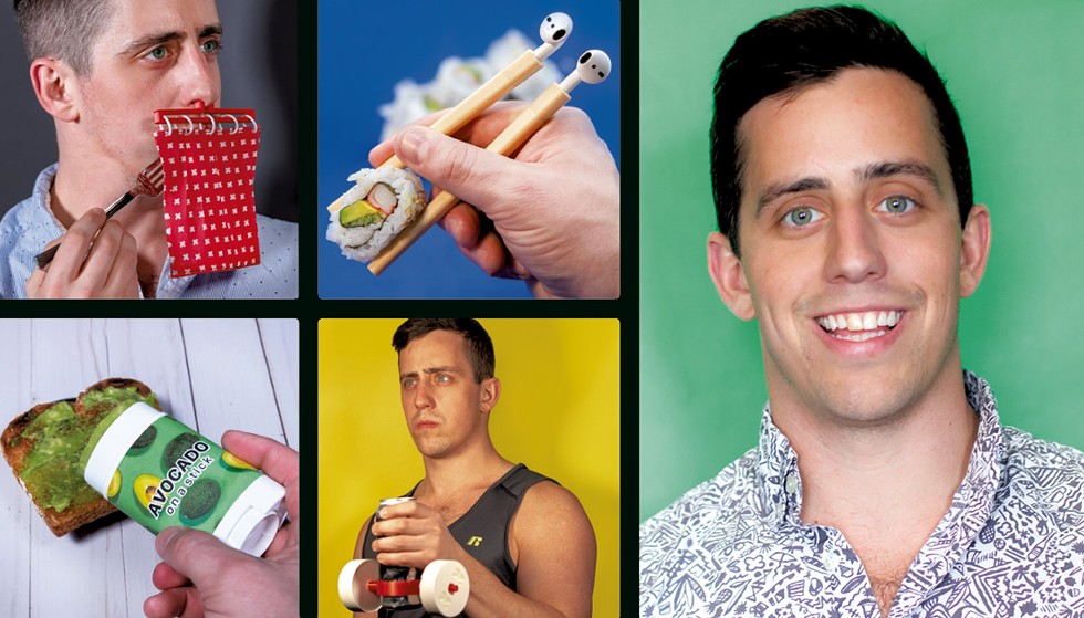 Matt Benedetto and his Unnecessary Inventions - COURTESY IMAGES