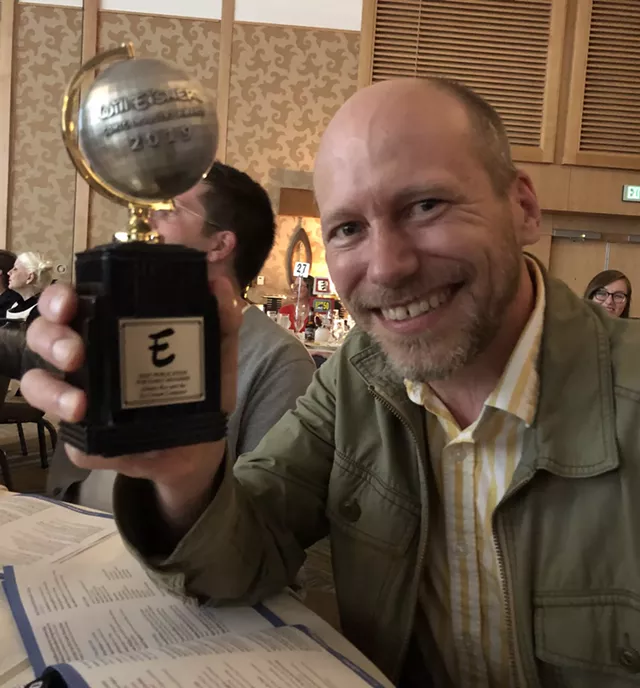 James Kochalka Wins Eisner Award for 'Johnny Boo and the Ice Cream Computer'