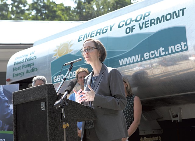 Rebecca Foster, director of Efficiency Vermont - FILE: KATIE JICKLING