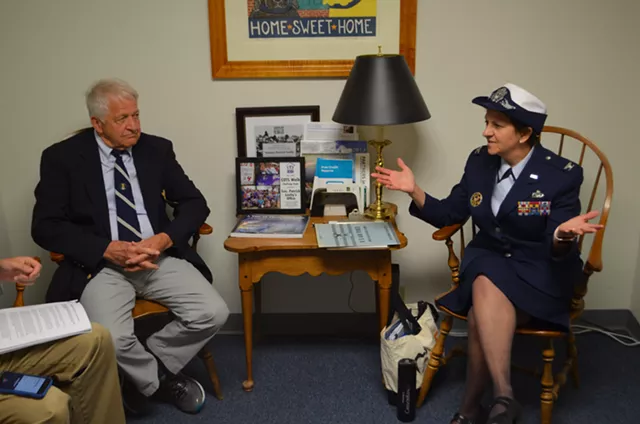 F-35 Opponents Arrested During Sit-In at Leahy's Burlington Office