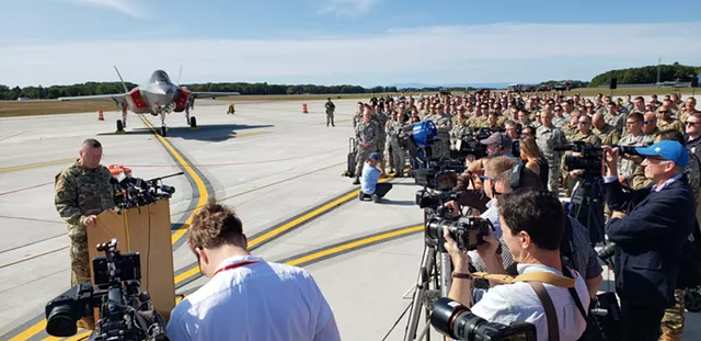 After Years of Planning, F-35s Land in Vermont