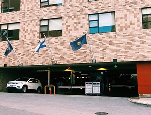 The Cherry Street entrance to Lakeview Garage - COURTESY IMAGE