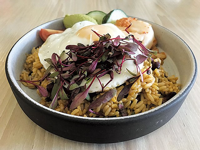 Rice bowl at Vergennes Laundry by CK - SALLY POLLAK