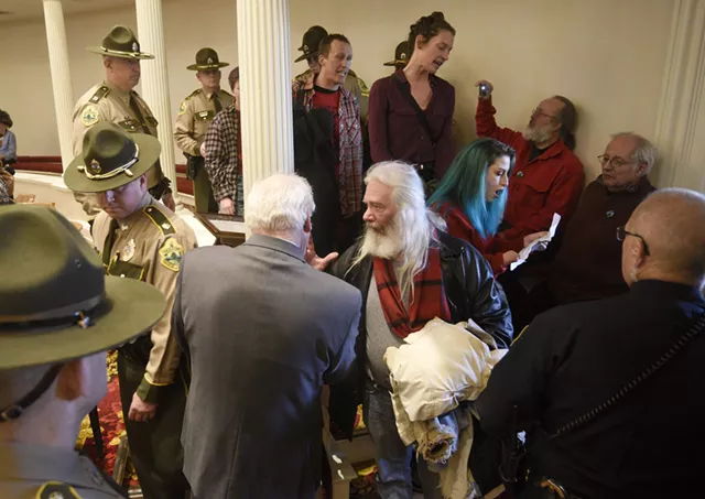 Climate Activists Disrupt Scott's State of the State Address