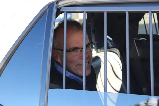 Protesting Exxon, Bill McKibben Arrested at Burlington Gas Station