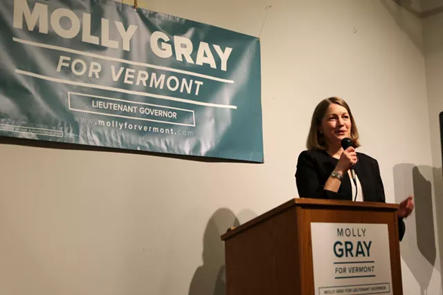 Molly Gray Kicks Off Campaign for Lieutenant Governor