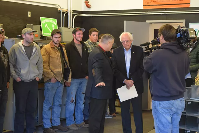 Sanders Picks Up Labor Support During Two-Day Trip to N.H.