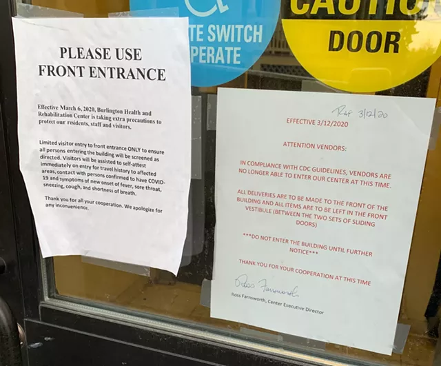 Burlington Nursing Home Resident Tests Positive for Coronavirus