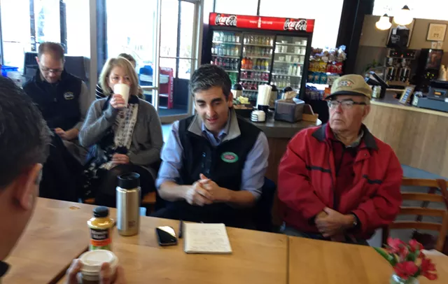 Coffee, Anyone? Mayor Weinberger Chats With Constituents