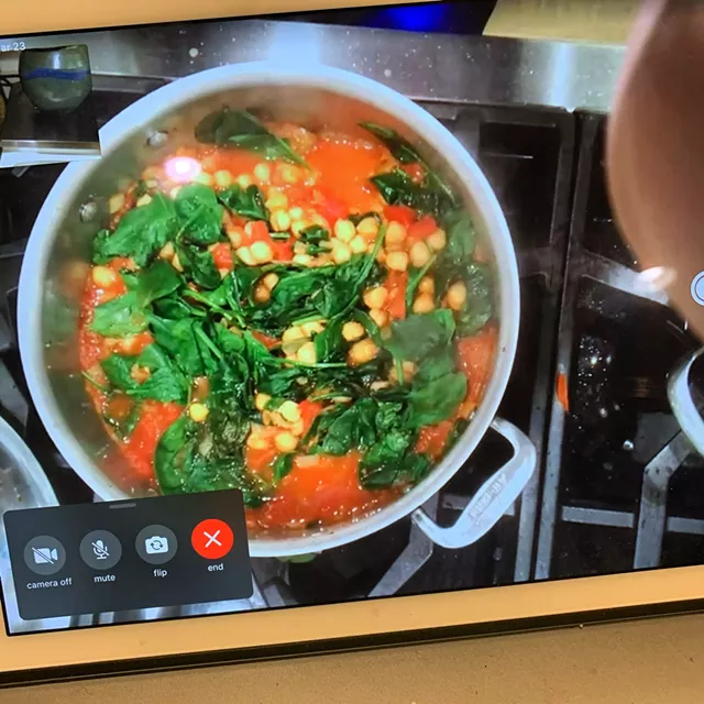 Home on the Range: Roasted Cauliflower and Chickpea Curry