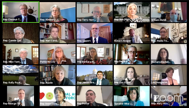 From Afar, Vermont House Sends COVID-19 Bills to the Governor